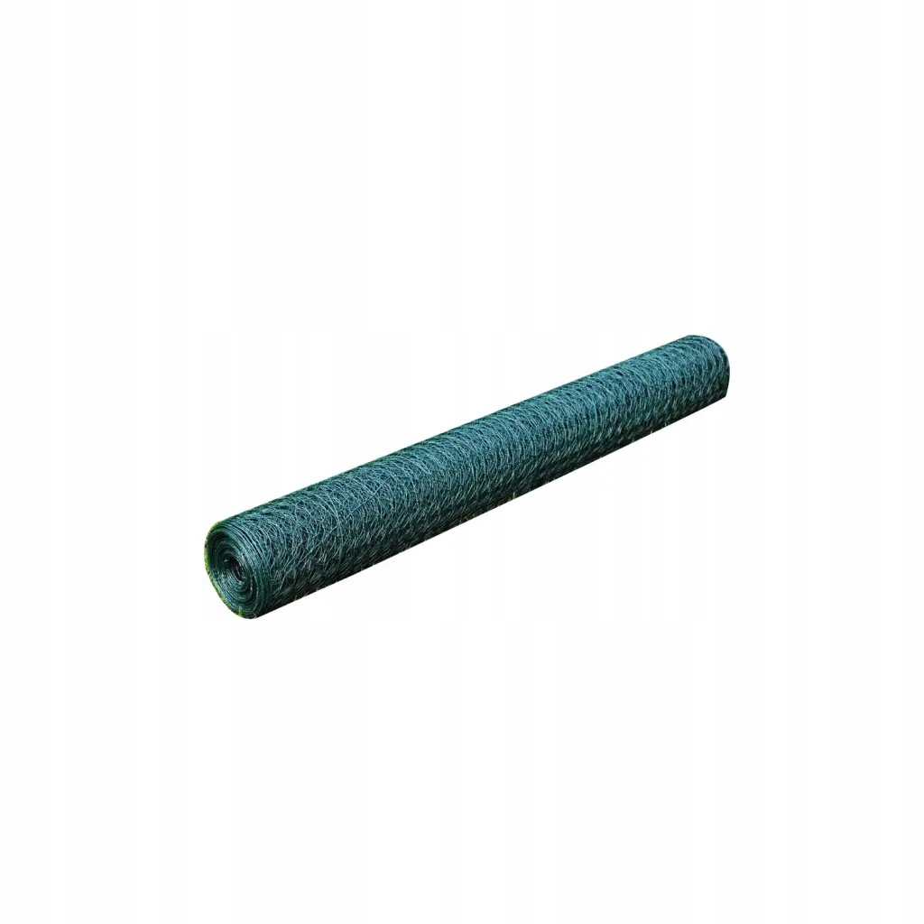 Pvc plotová síť lesní zeleň 0,5 x 25 m, očko 13 mm, drát 0,7 mm