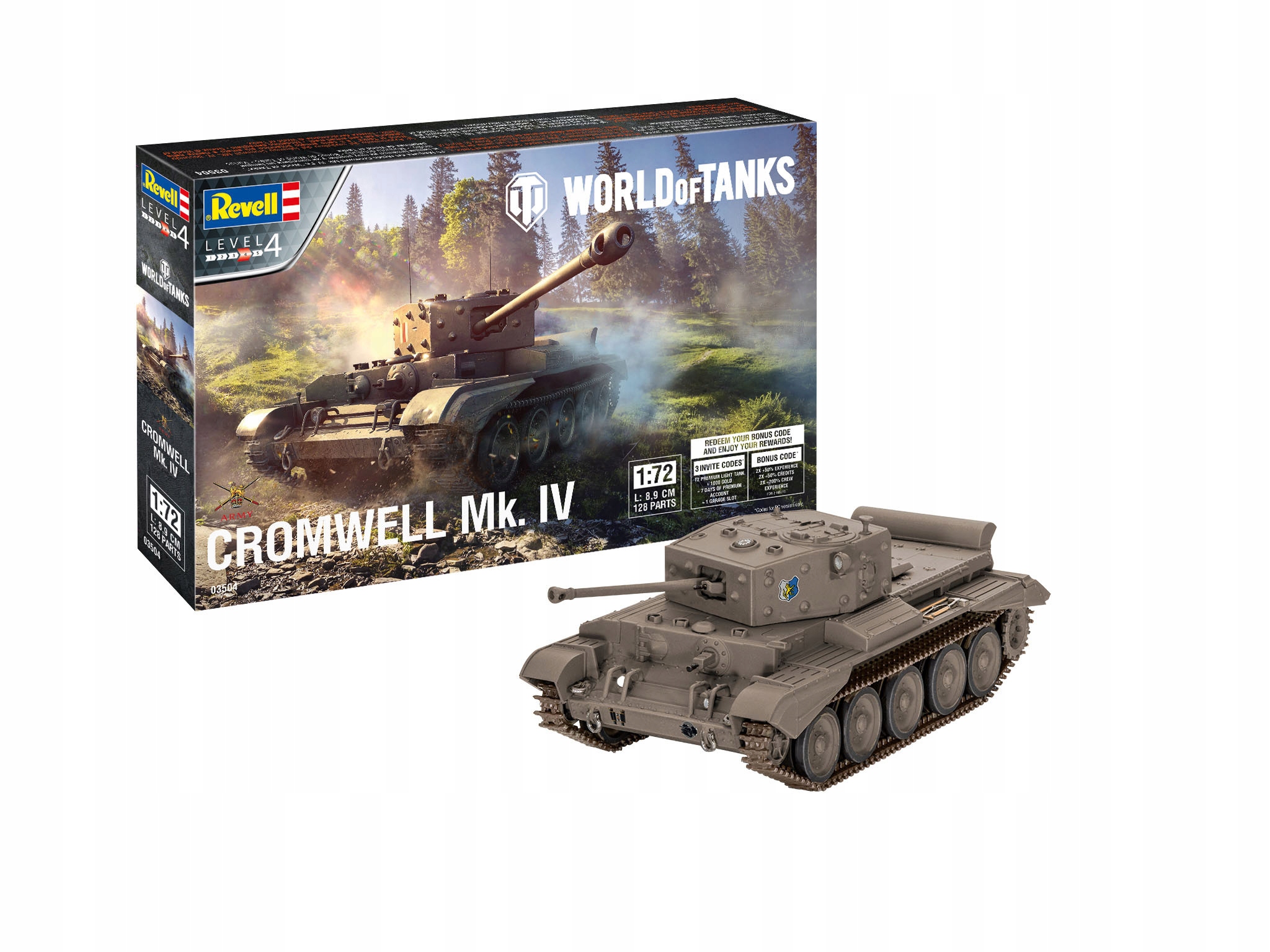 Revell 1:72 Wot Cromwell Mk IV 03504