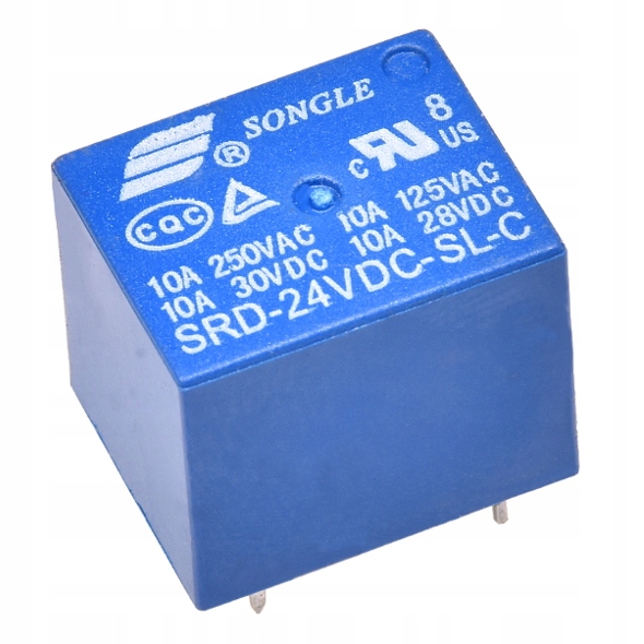 

Przekaźnik przełączany Songle SRD-24VDC-SL-C 24V