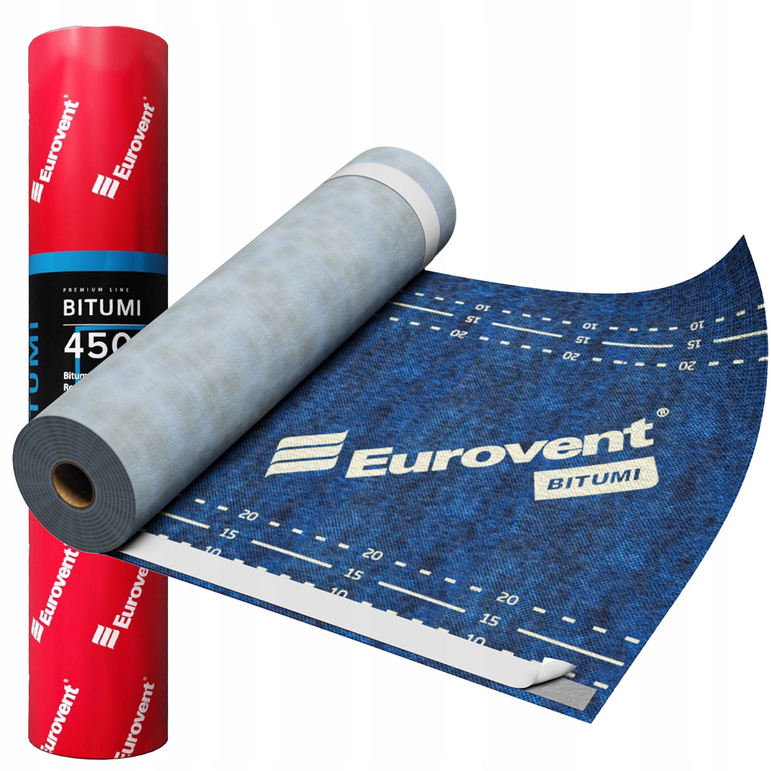 Membrána střešní bitumenová 450 g 30 m2 pod šindele Eurovent Bitumi SK2