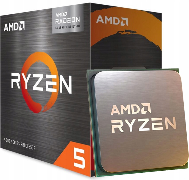 Procesor Amd 5600G Ryzen 5 Box 4,4 GHz AM4 100-100000252BOX Chladenie