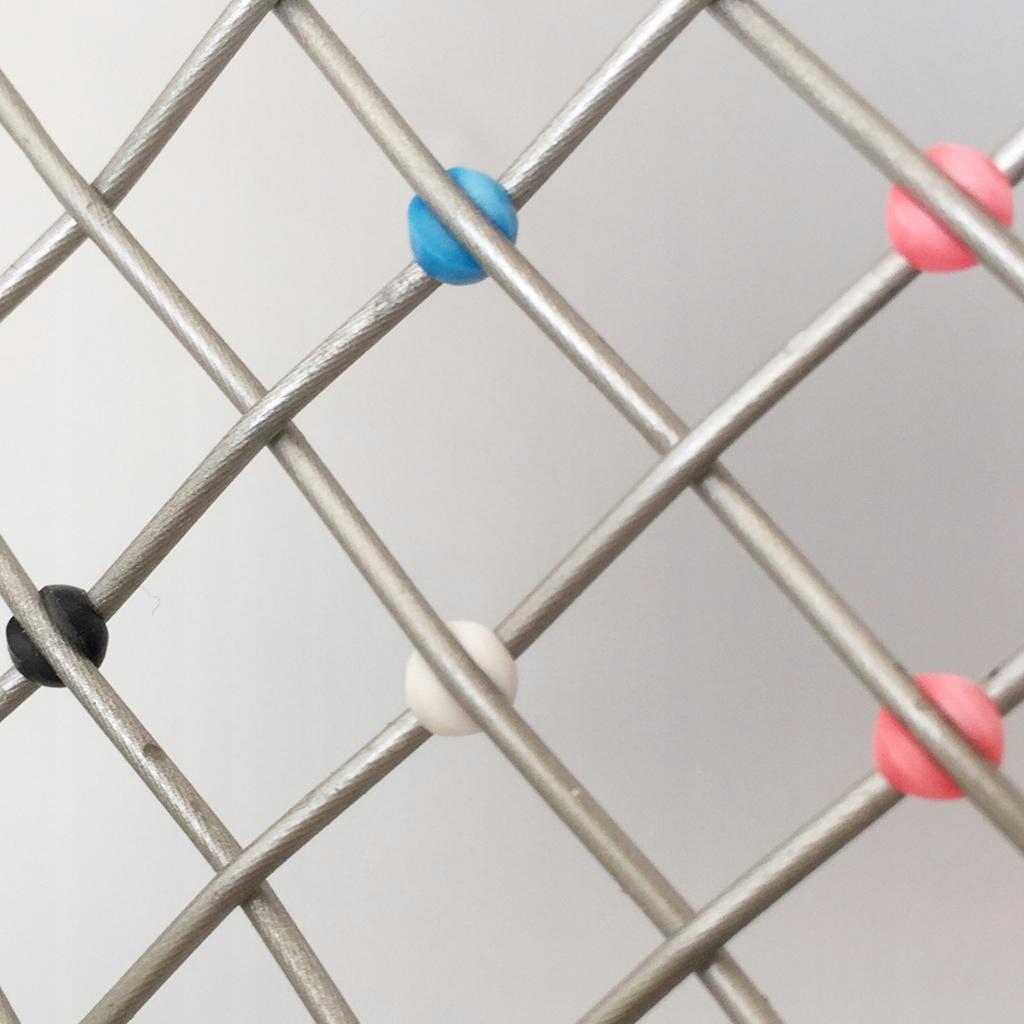 Teksturowany uchwyt do tenisa 17 Aplikator do Kolor siatki biały