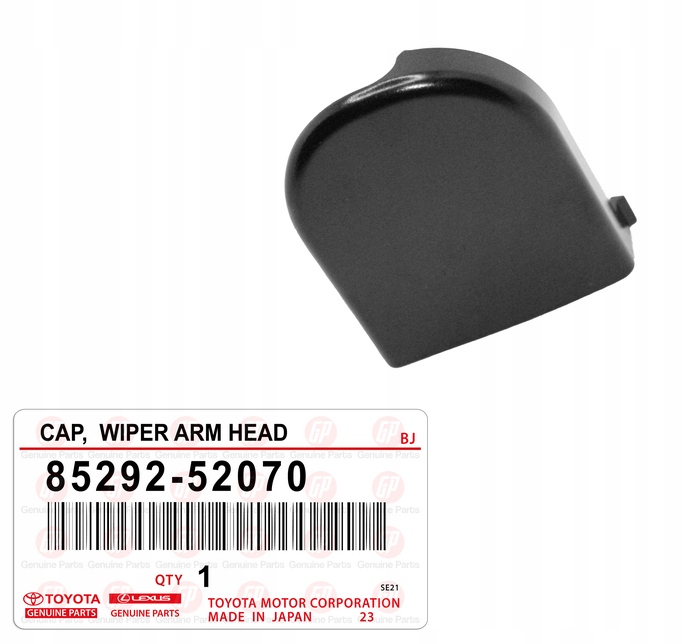 TOYOTA YARIS P13 2013+ ZAŚLEPKA WYCIERACZKI SZYBA PRZÓD 8529252070 ORYGINAŁ