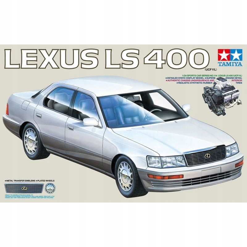 Lexus LS400 (UCF11L) 1:24 Tamiya 24114