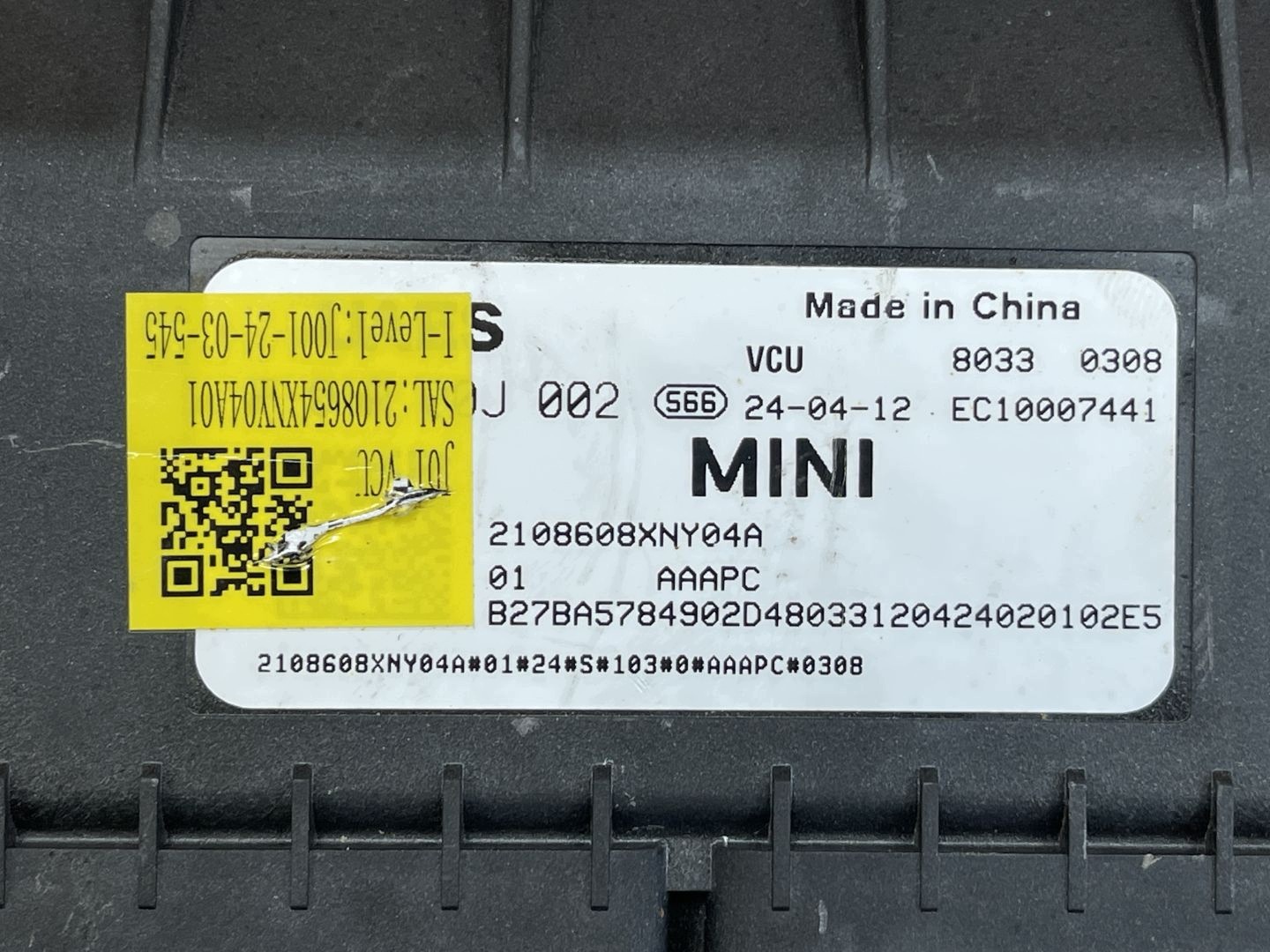 MINI COOPER IV J01 ACEMAN e J05 2024- Centralina modulo VCU 2108608XNY04A