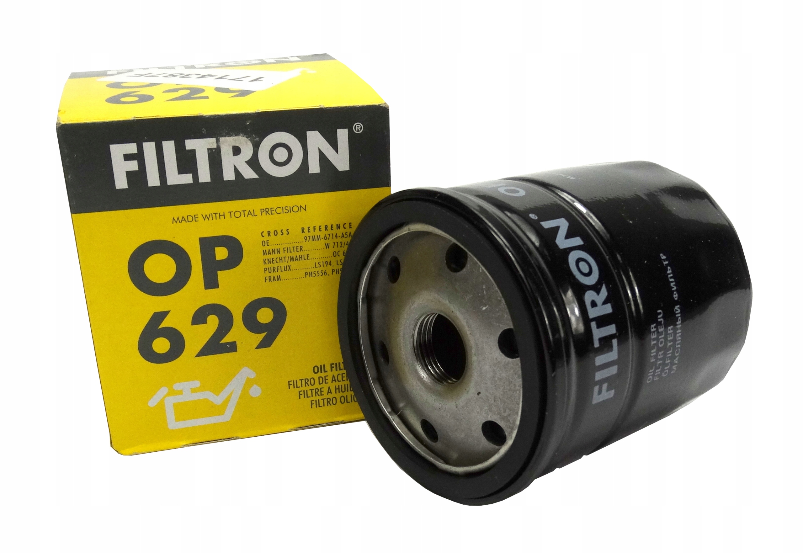 

Filtr Oleju Ford Escort Fiesta Ka 1.3-1.8 Filtron