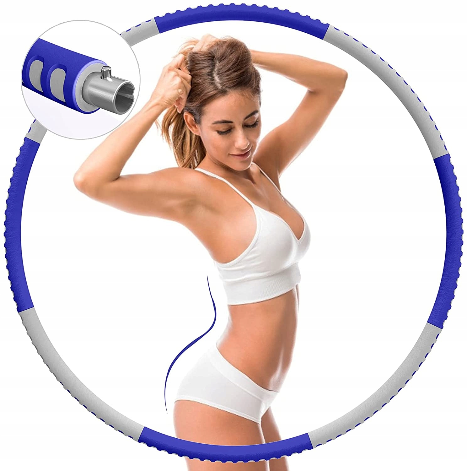 

Hula Hoop Masażer*Pianka*Fit* Odchudzający 88cm