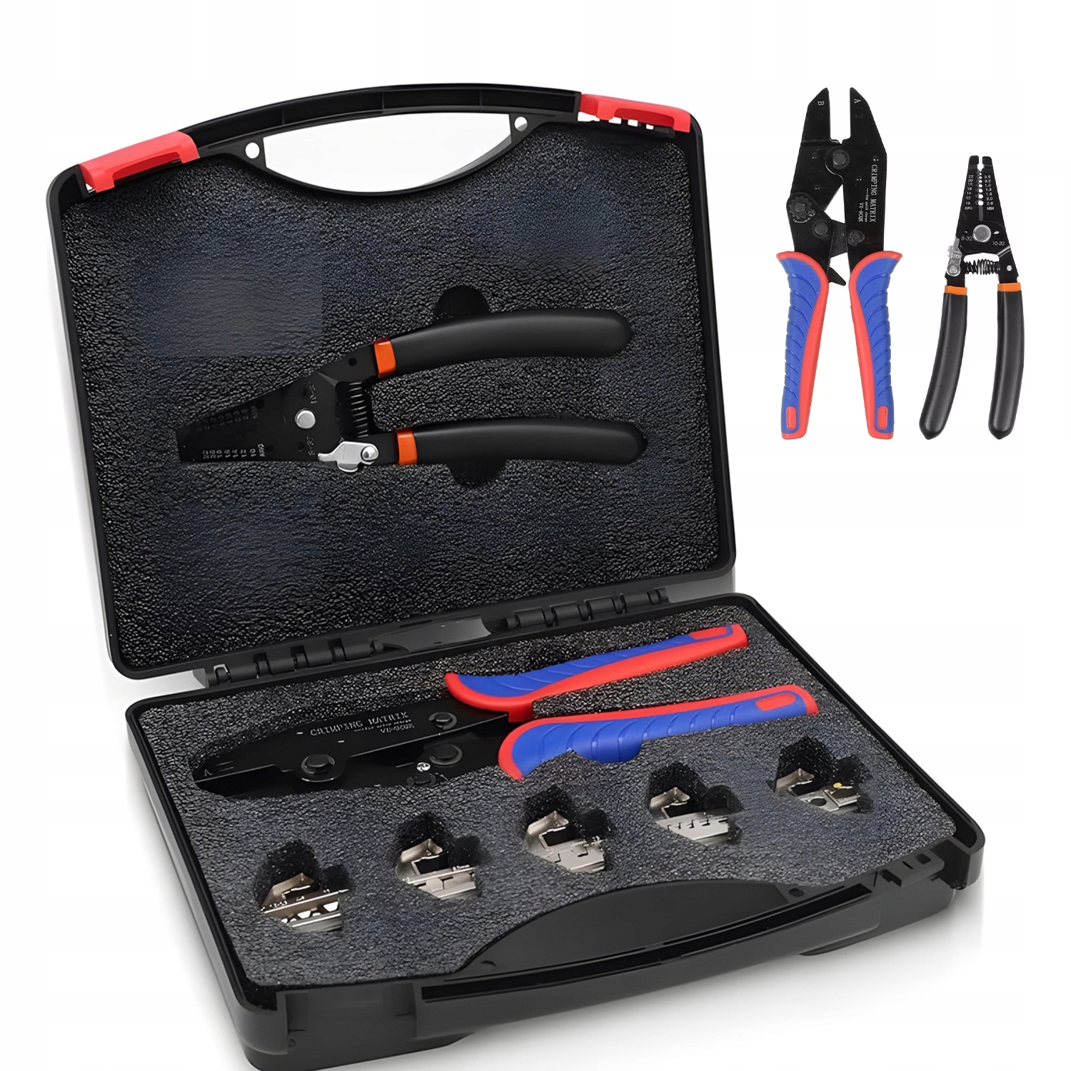 Kombinačky univerzální Kleště na odizolování Nůžky na plech 5v1