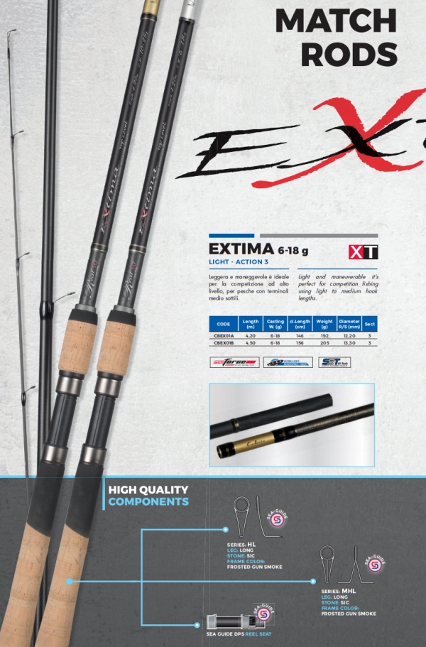 Colmic Extima 4,2m 10-25g - odległościówka Marka Colmic