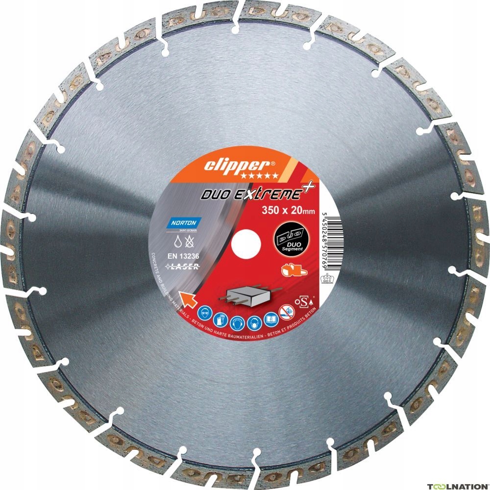 Diamantový kotouč Norton Clipper Duo Extreme Beton 350x20 mm
