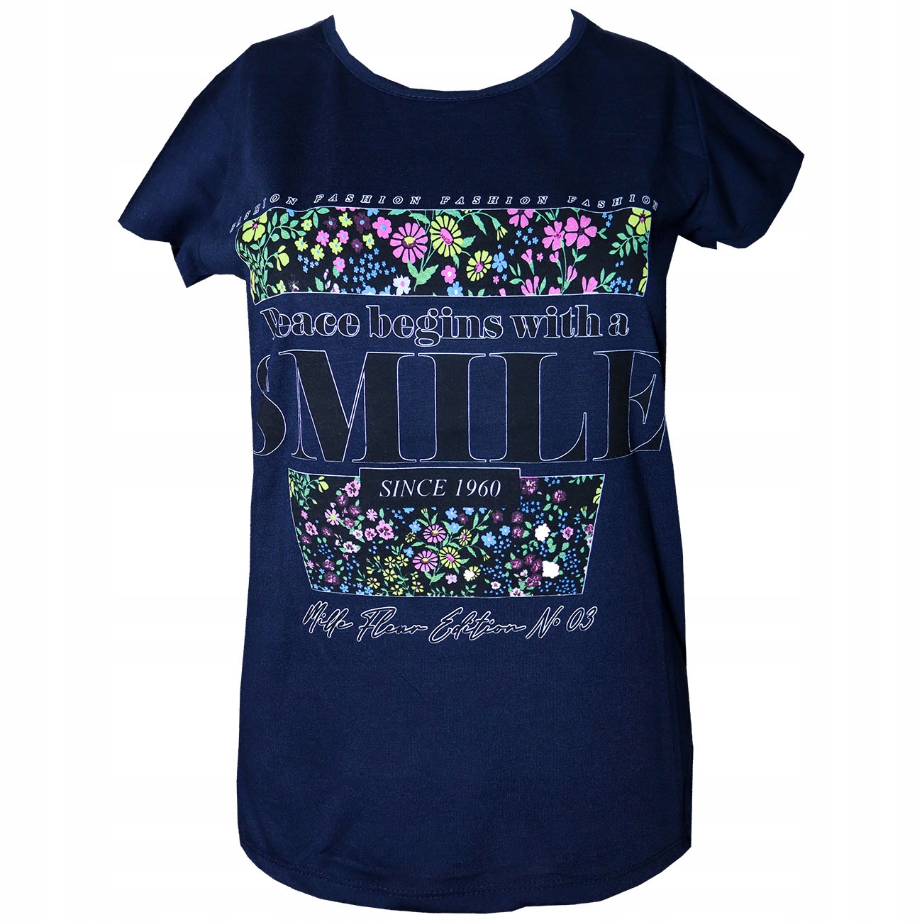 

T-shirt Damski Koszulka Bluzka Nadruk M