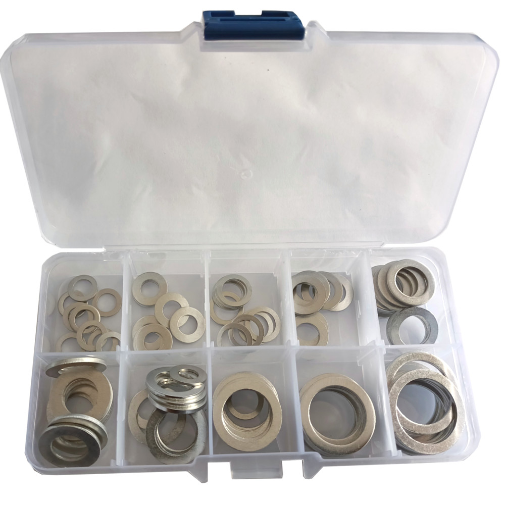 

Zestaw Podkładka uszczelka Aluminiowa 100 szt