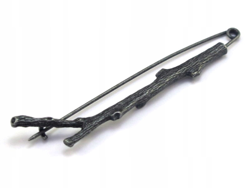 

Agrafka ozdobna Broszka gunmetal [A006]