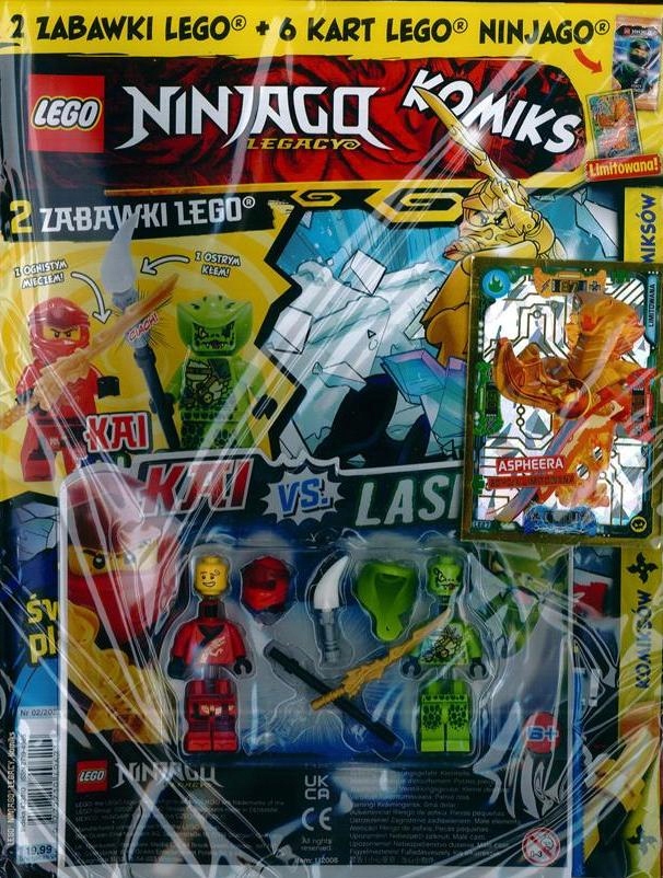 LEGO NINJAGO LEGACY KOMIKS 2/22 KAI VS. LASHA