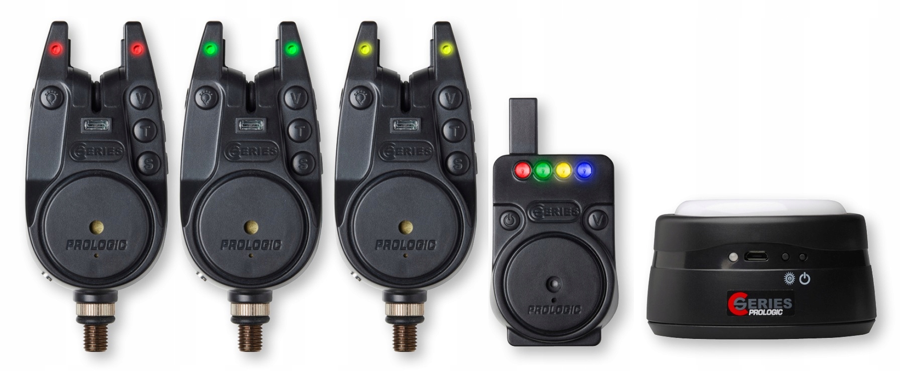 Zestaw Sygnalizatorów Prologic C-Series Alarm Set 3+1+1 Red Green Yellow