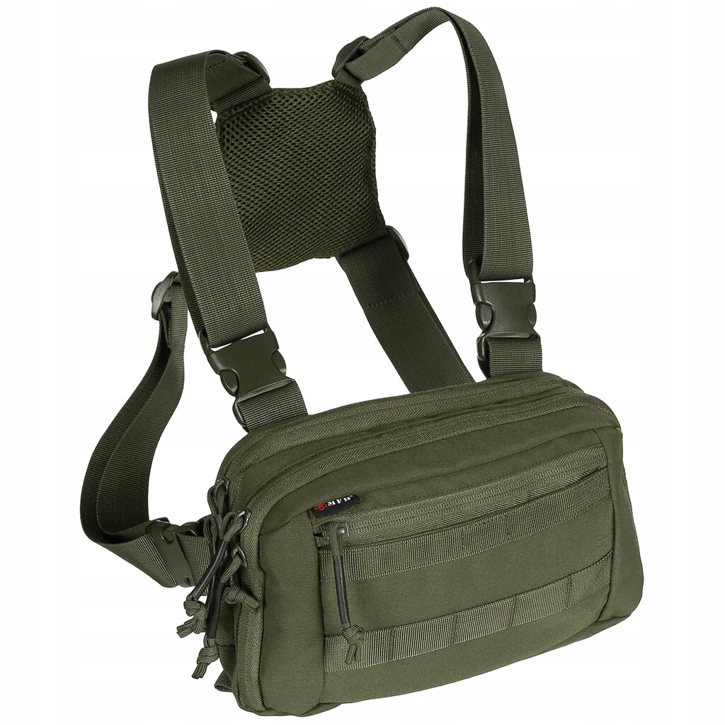 Vojenská taktická taška s organizérem Mfh Recon Chest Pack Molle Olive