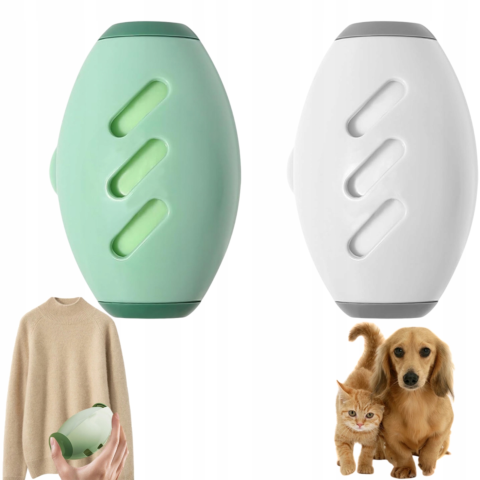 Levně Opakovaně Použitelný Váleček Na Odstraňování Zvířecích Chlupů, Přenosný, Ideální Na Cesty, Do Domácnosti, Na Oblečení, Koberec