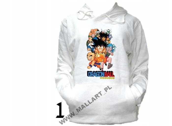 

Bluza Kaptur Dragon Ball Anime Manga Wzory