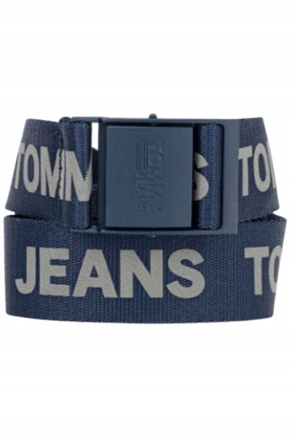 Pásek Ke Kalhotám Pánský Tommy Jeans AM0AM07190 Tmavě Modrý Pásek: 95