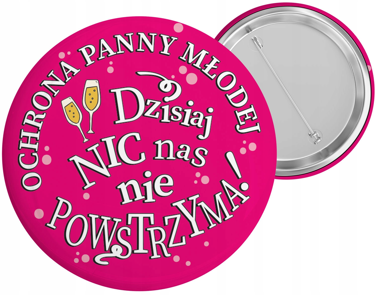

Przypinka Wieczór Panieński Kotylion Ślub Ekipa