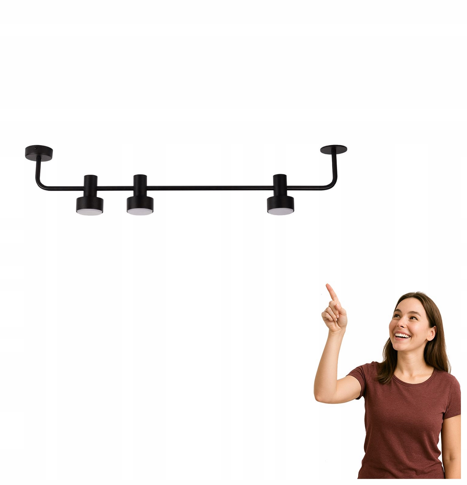 Stropná lampa Mona 3 40901 Sigma Lighting