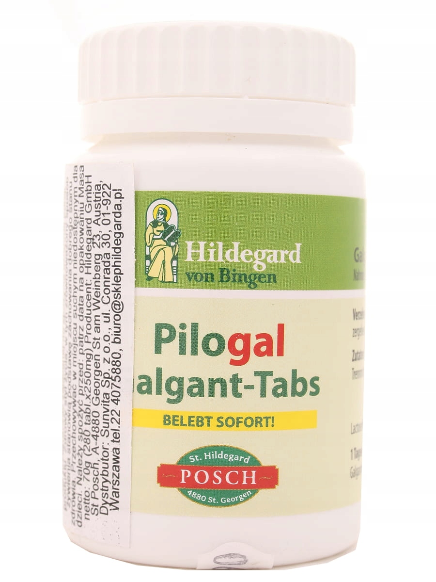 Pilogal tabletki galgantowe Hildegard 280 tabletek