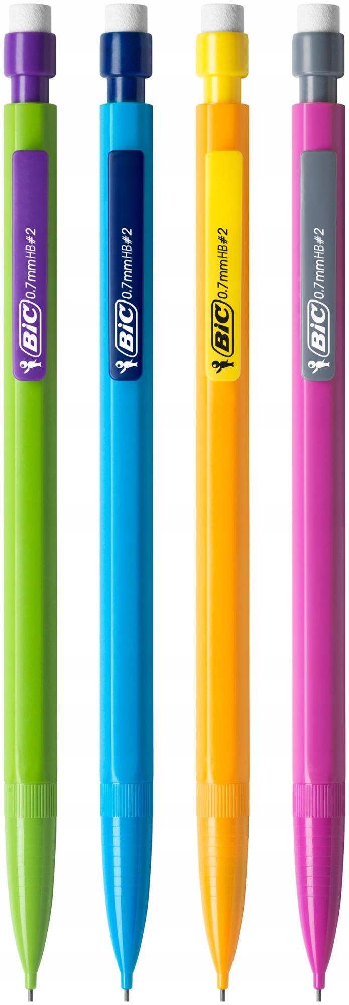 BIC MATIC FUN OŁÓWEK AUTOMATYCZNY GUMKĄ WYTRZYMAŁY LEKKI ZESTAW x3 Marka BIC