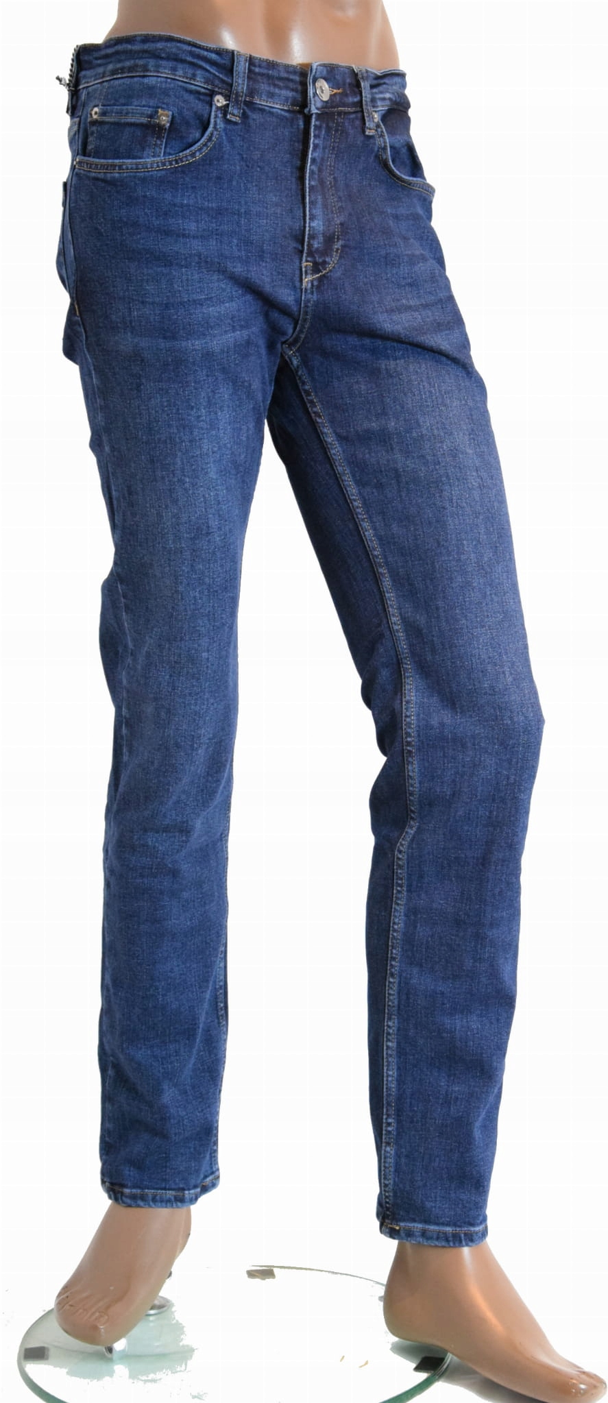 JEANSY MĘSKIE REDSTAR 13915-56 GRANAT SLIM FIT MODNE KOMFORTOWE dł.34 36/34 Rozmiar 36/34