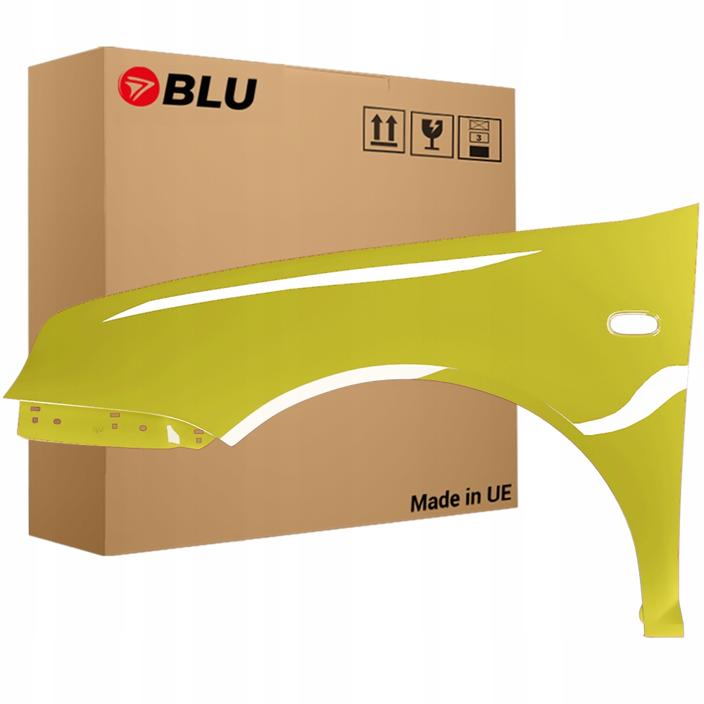 Blu Blatník Vw Golf IV 4 LD1B levý žlutý 97-06 přední pozink