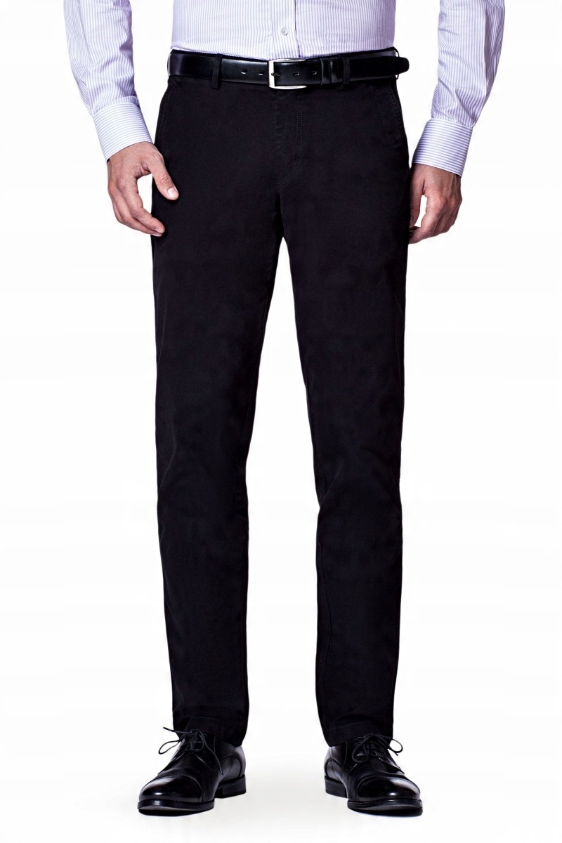

Spodnie Chino Czarne Lancerto Mono II W34/L32