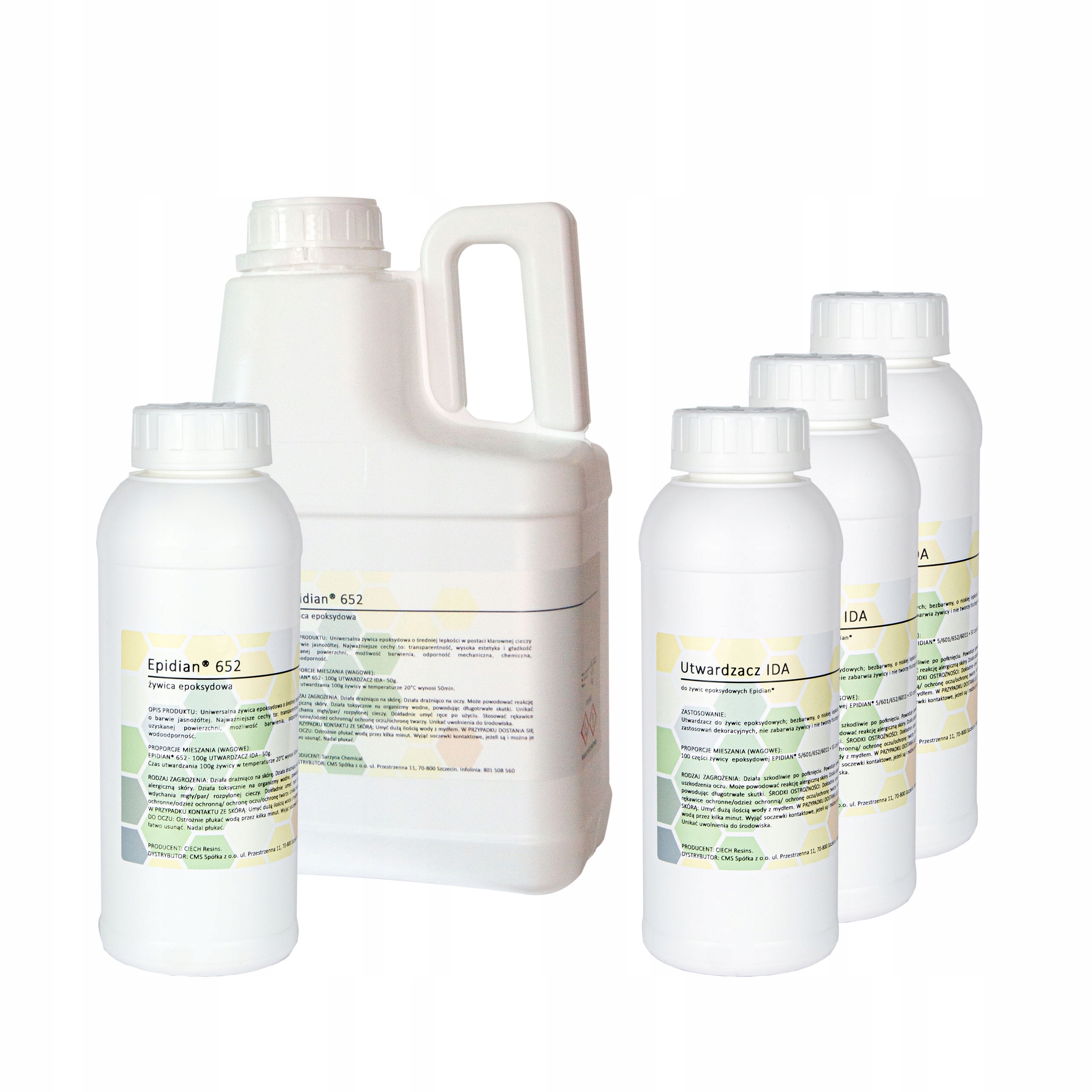 Epidian 652 Epoxidová pryskyřice tužidlo Ida 9 kg