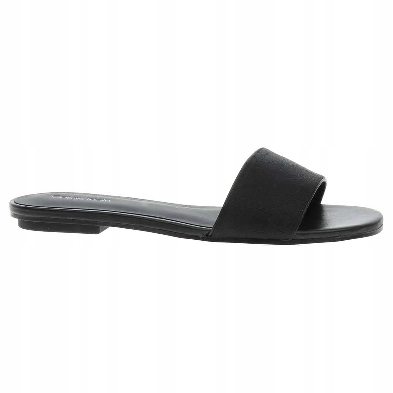 Dámské pantofle Calvin Klein HW0HW02388 Beh Ck Black 37