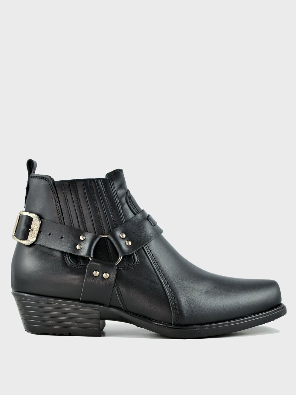 Męskie Skórzane Kowbojki Desque Czarne 40 Model 414/1