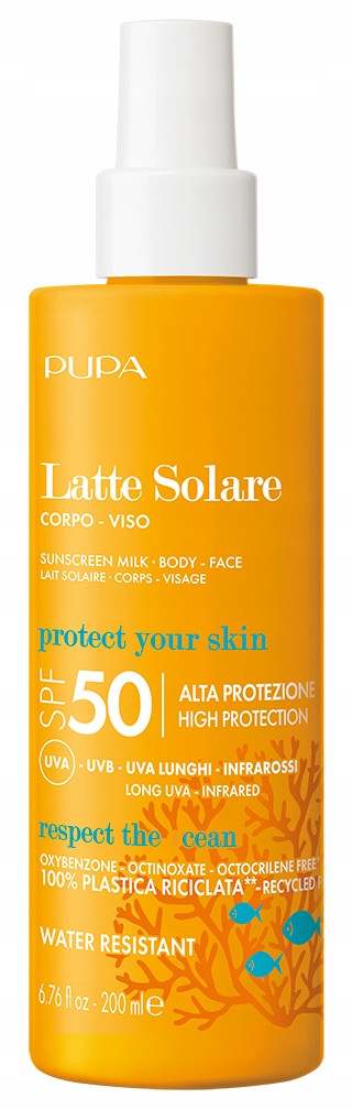 PUPA Latte Solare - Mleczko w Sprayu SPF 50