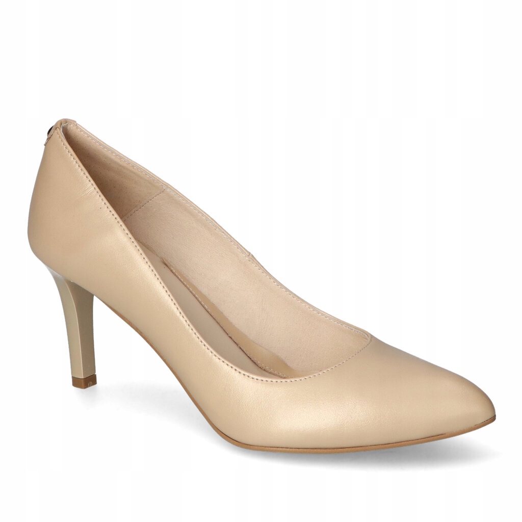 Boty Emis S6506/442/567 Béžová lico 36