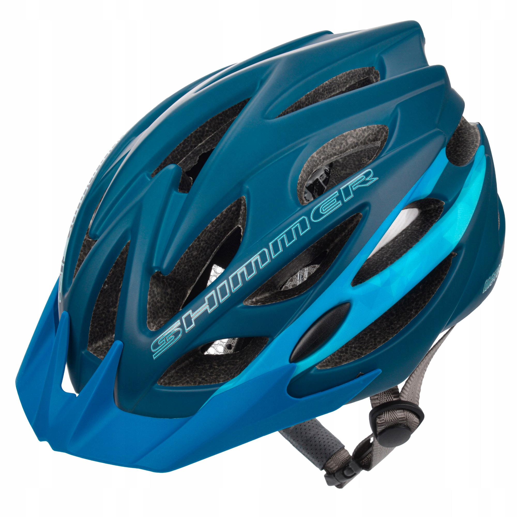 Kask Rowerowy Regulowany Meteor Shimmer S 52-56 cm In-Mold Wentylowany