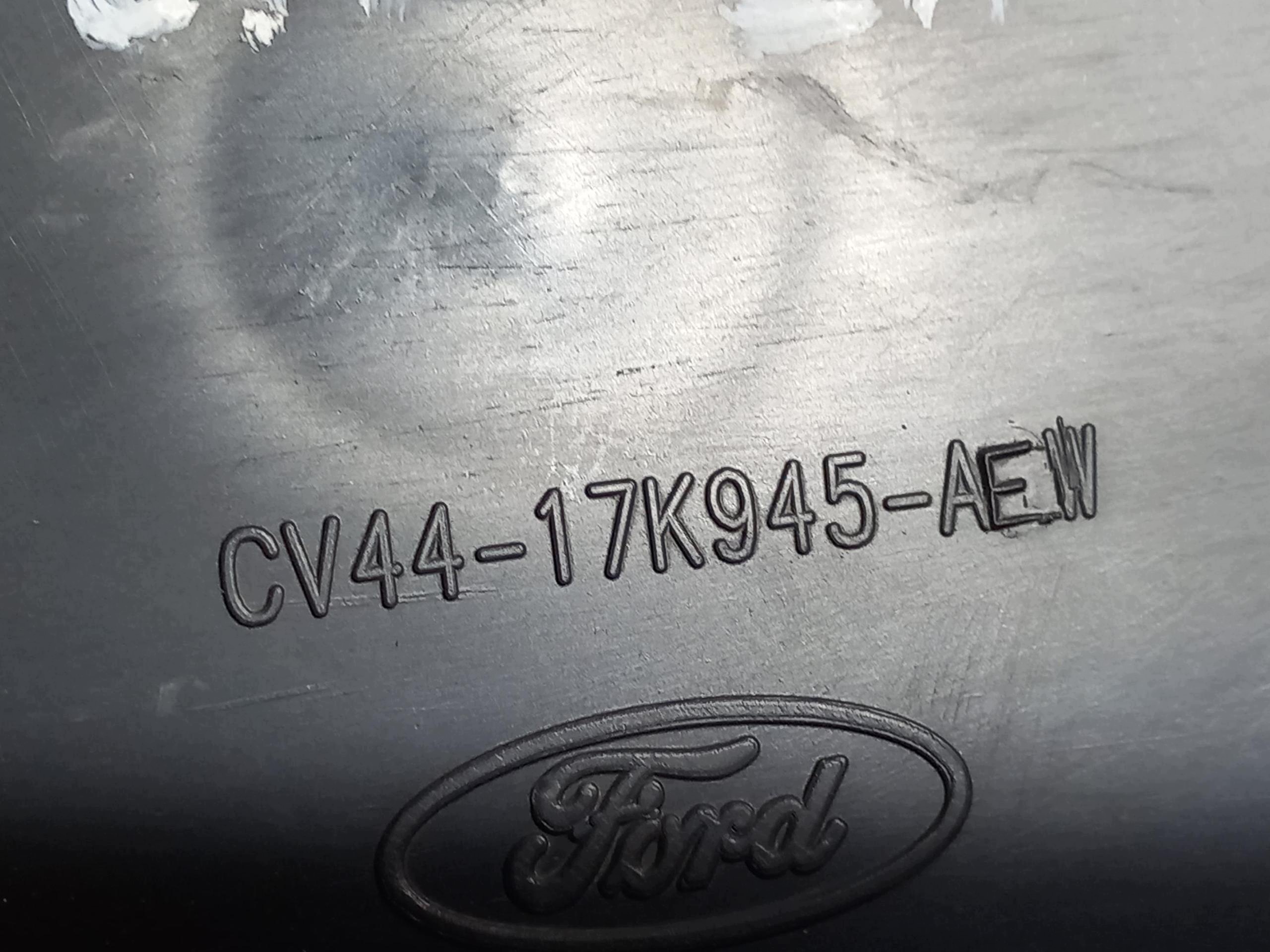 moulding holder below TABLICE registration FORD KUGA MK2 CV44-17K945-AEW