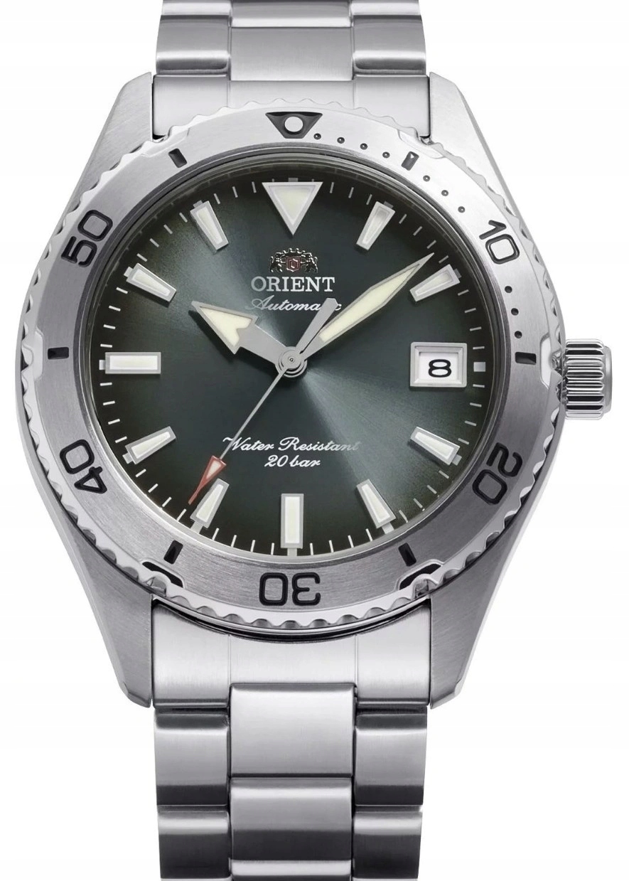 Pánské Hodinky Orient RA-AC0Q13E30B Mako 40 Automatic Stříbrné Na Náramku
