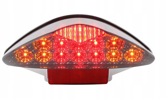 Lampa STR8 Led Black Nitro Aerox homologácia