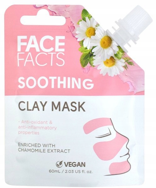 

Face Facts Maska Glinkowa Do Twarzy Soothing 60ml