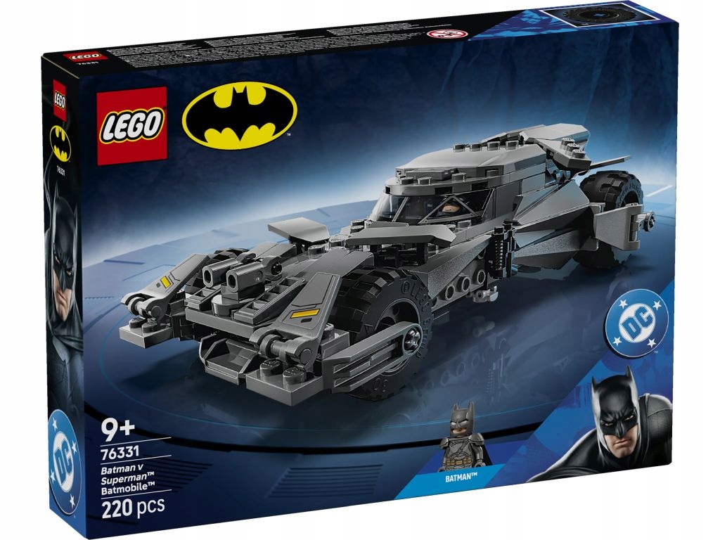 Lego 76331 Heroes Batmobil z filmu Batman V Superman