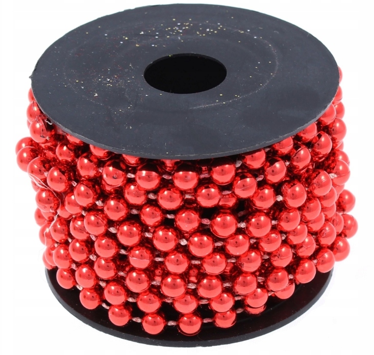 

Łańcuch Choinkowy korale na choinkę 4 metry