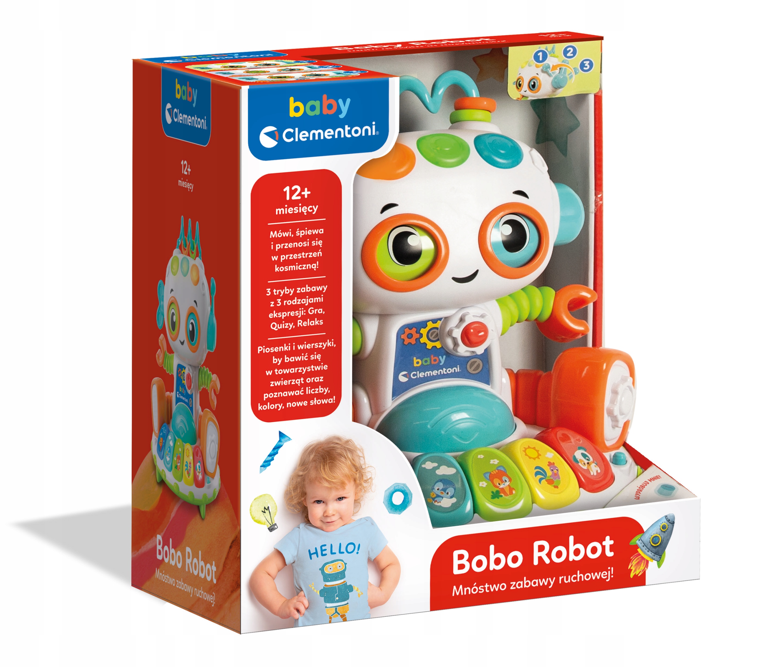 

Clementoni Baby Bobo Robot 12+ msc