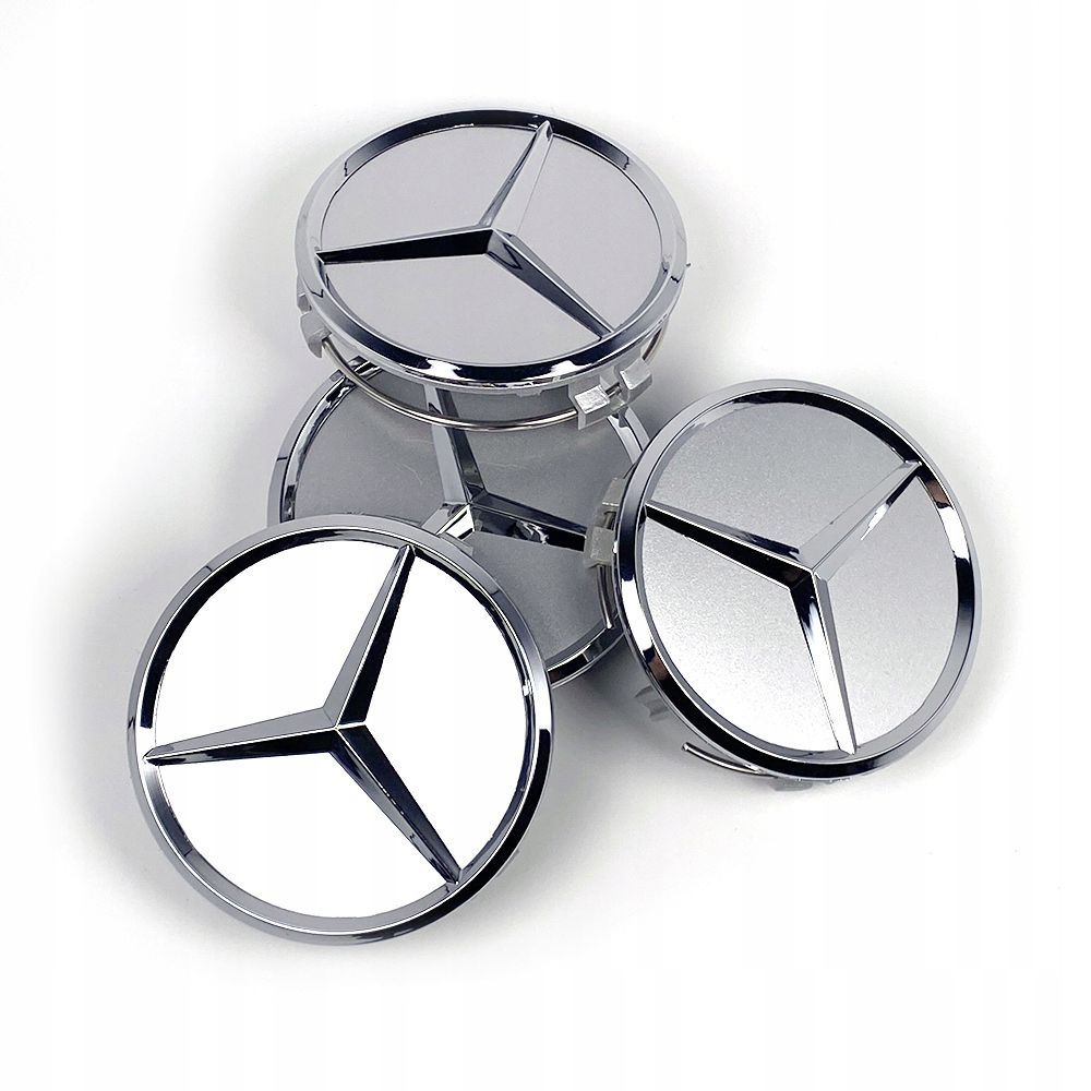 

Dekielek Kapsel Felgi Mercedes Komplet 75mm 4 Szt