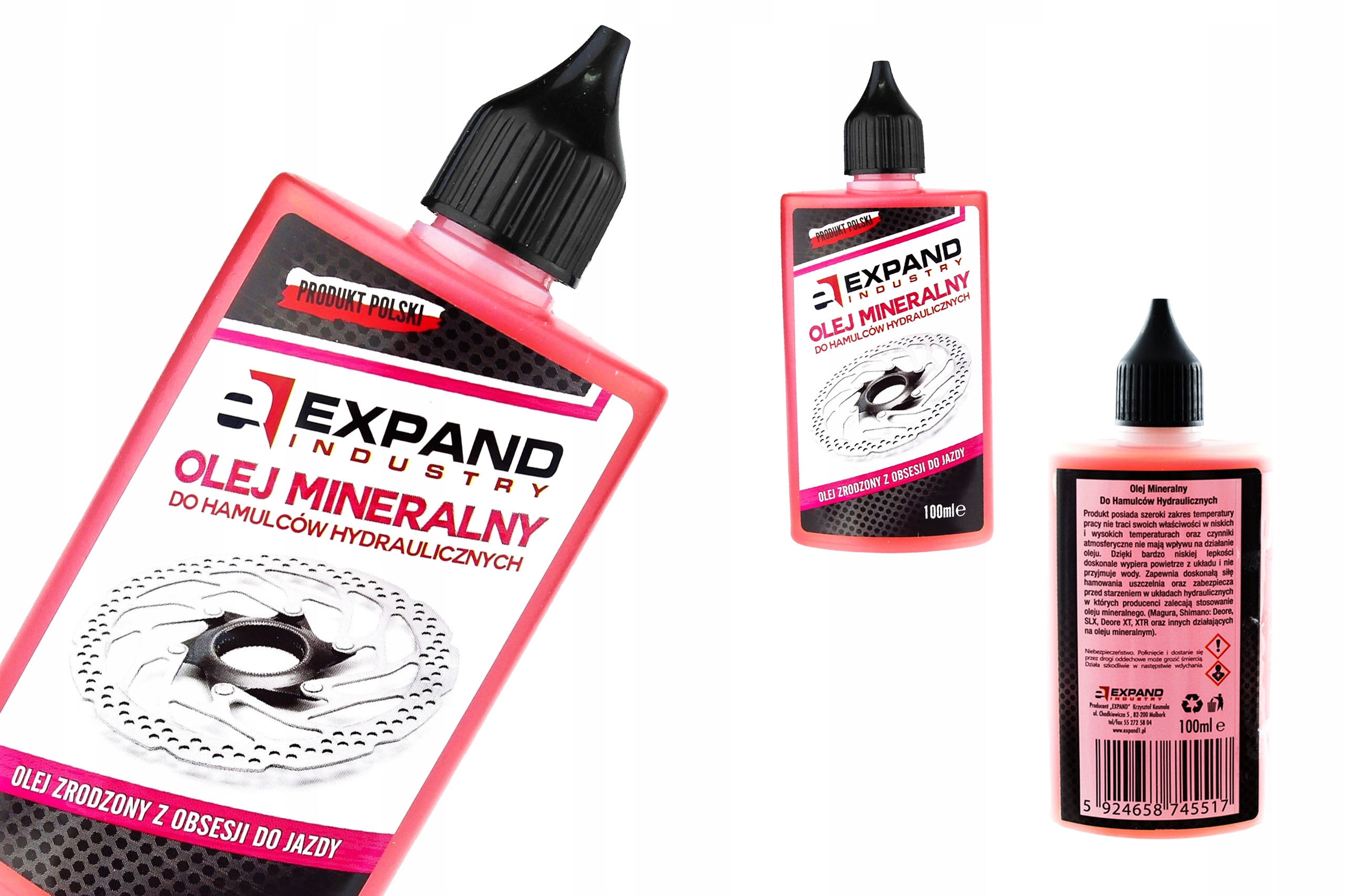 

Olej Do Hamulców Hydr Mineralny Expand 100ml