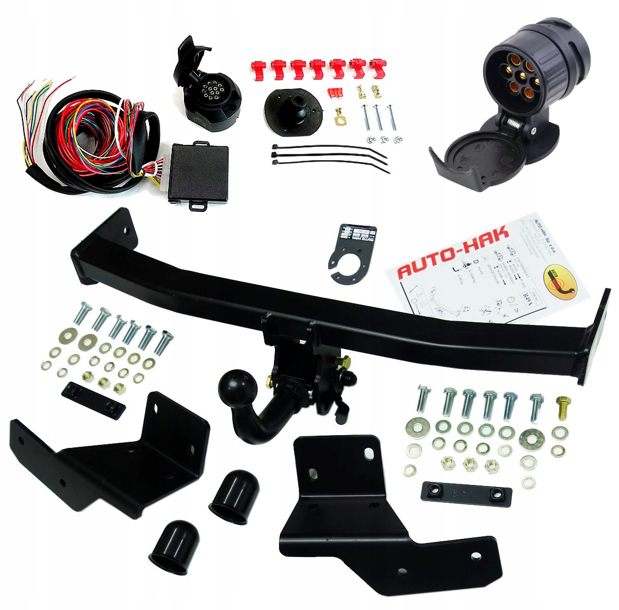 AUTOMAT HAK HOLOWNICZY+MODUŁ13PIN/7P FIAT FREEMONT R 49A za 990 zł z