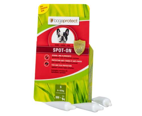 Levně Bogaprotect kapky na blechy a klíšťata pro psa S