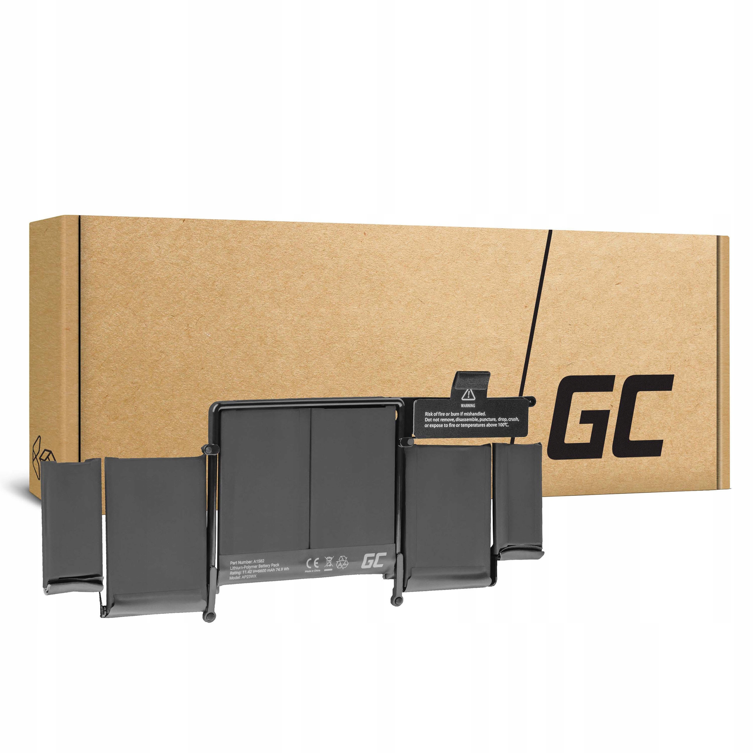 Batéria Green Cell A1582 pre Apple MacBook Pro 13 A1502 MF839 MF841 MF843