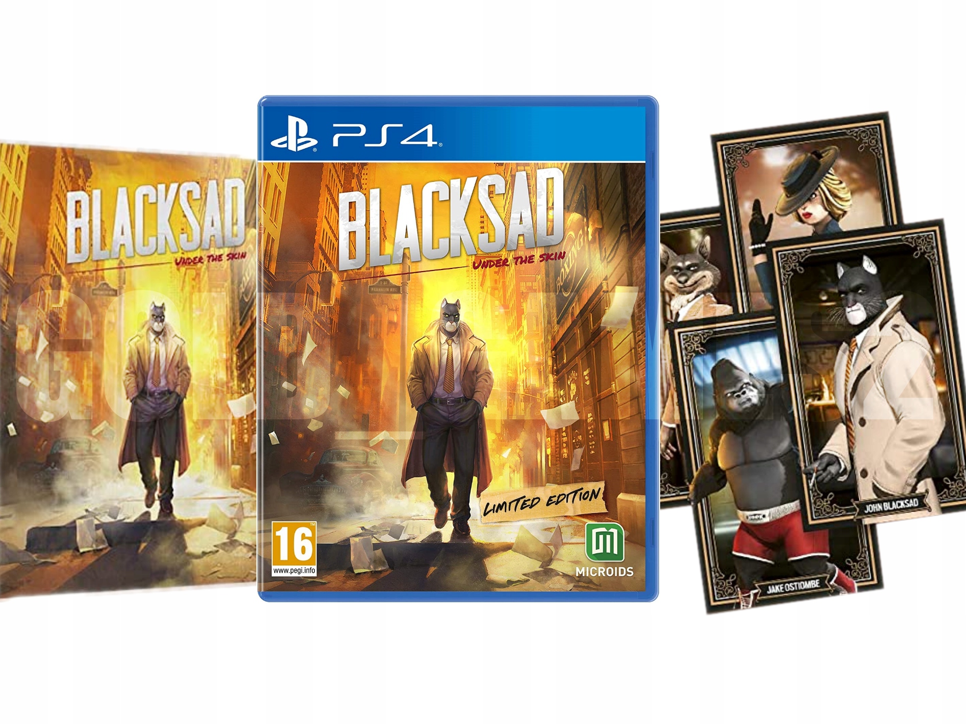 

Blacksad Under The Skin Limited Edition Black Sad