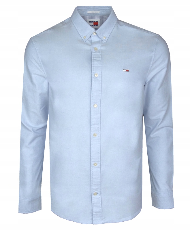 Tommy Jeans pánská košile, modrá, S